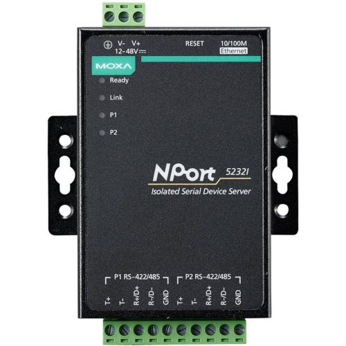 NPort 5232I w/ adapter MOXA